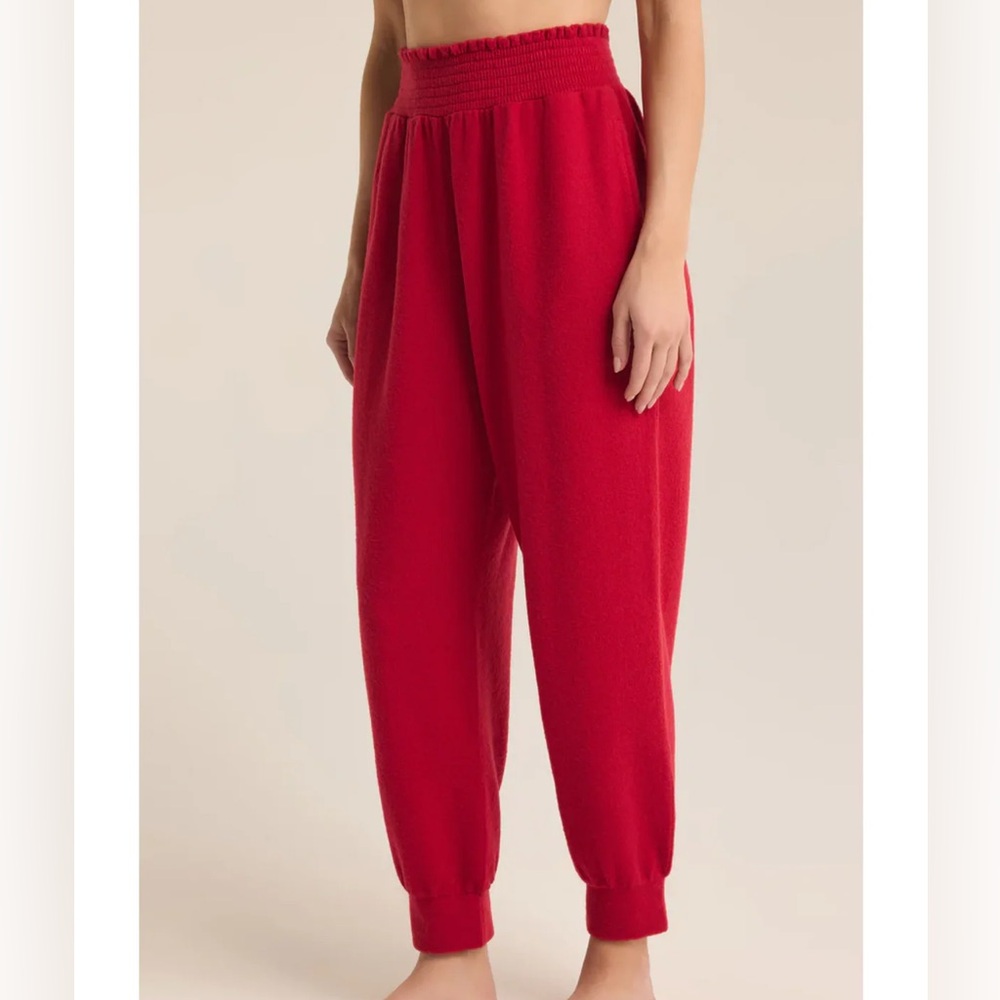 Z Supply cozy red Joggers